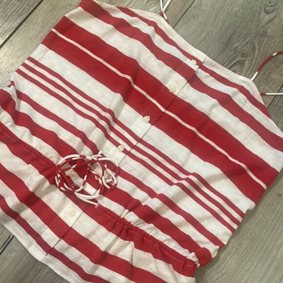 Universal Thread Red & White Striped Size Small-Like New - Picture 2 of 4